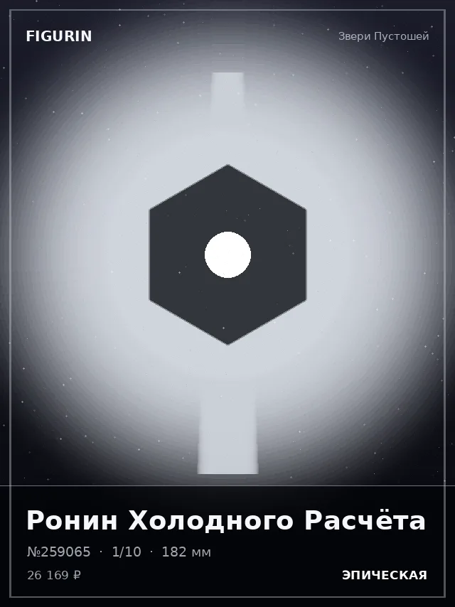 Ронин Холодного Расчёта — премиальная фигурка