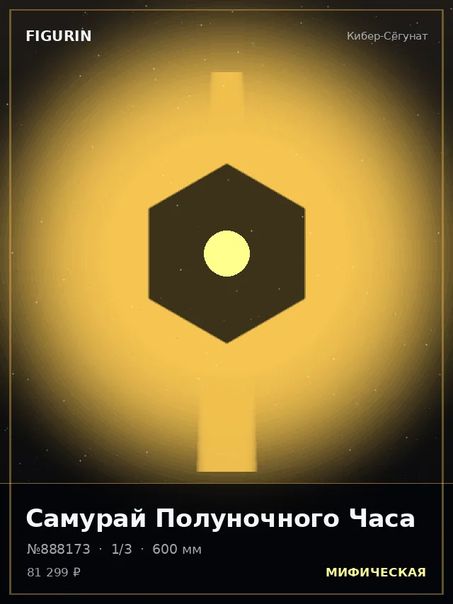 Самурай Полуночного Часа — премиальная фигурка