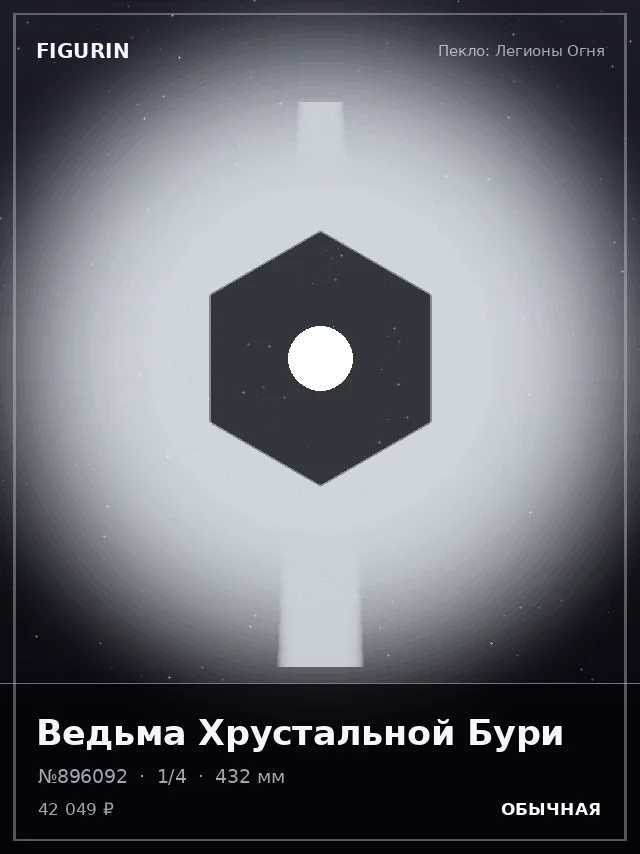 Ведьма Хрустальной Бури — премиальная фигурка