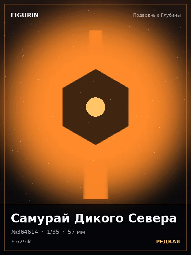 Самурай Дикого Севера — премиальная фигурка
