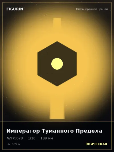 Император Туманного Предела Постапокалипсис — коллекционная 3D-фигурка