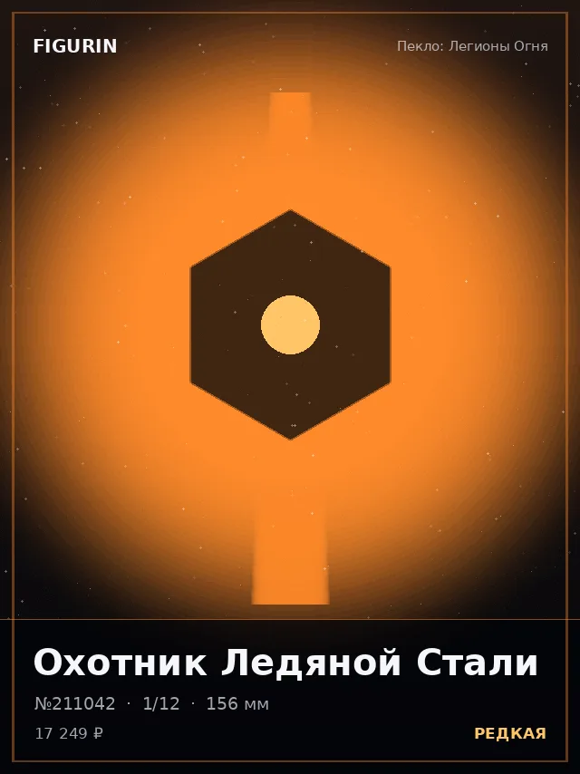 Охотник Ледяной Стали — премиальная фигурка