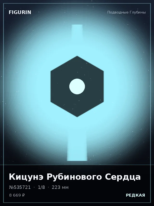 Кицунэ Рубинового Сердца — премиальная фигурка
