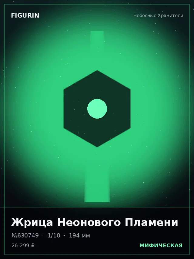 Жрица Неонового Пламени — премиальная фигурка