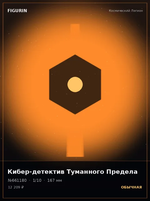 Ниндзя Звёздного Пепла Нео-нуар — коллекционная 3D-фигурка