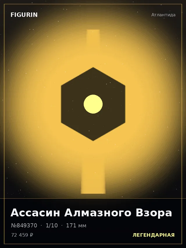 Ассасин Алмазного Взора — премиальная фигурка