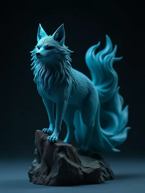 Валькирия Рубинового Сердца Фэнтези — коллекционная 3D-фигурка