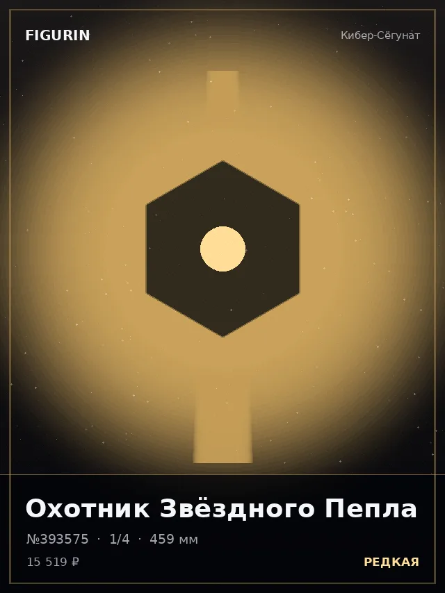 Охотник Звёздного Пепла — премиальная фигурка
