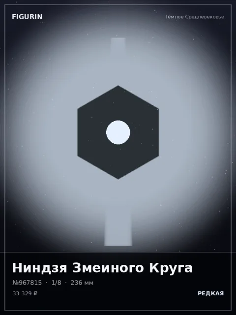 Берсерк Звёздного Пепла Постапокалипсис — коллекционная 3D-фигурка