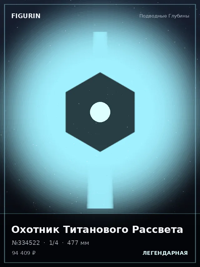 Охотник Титанового Рассвета — премиальная фигурка
