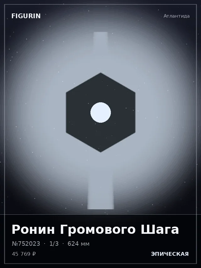 Ронин Громового Шага — премиальная фигурка