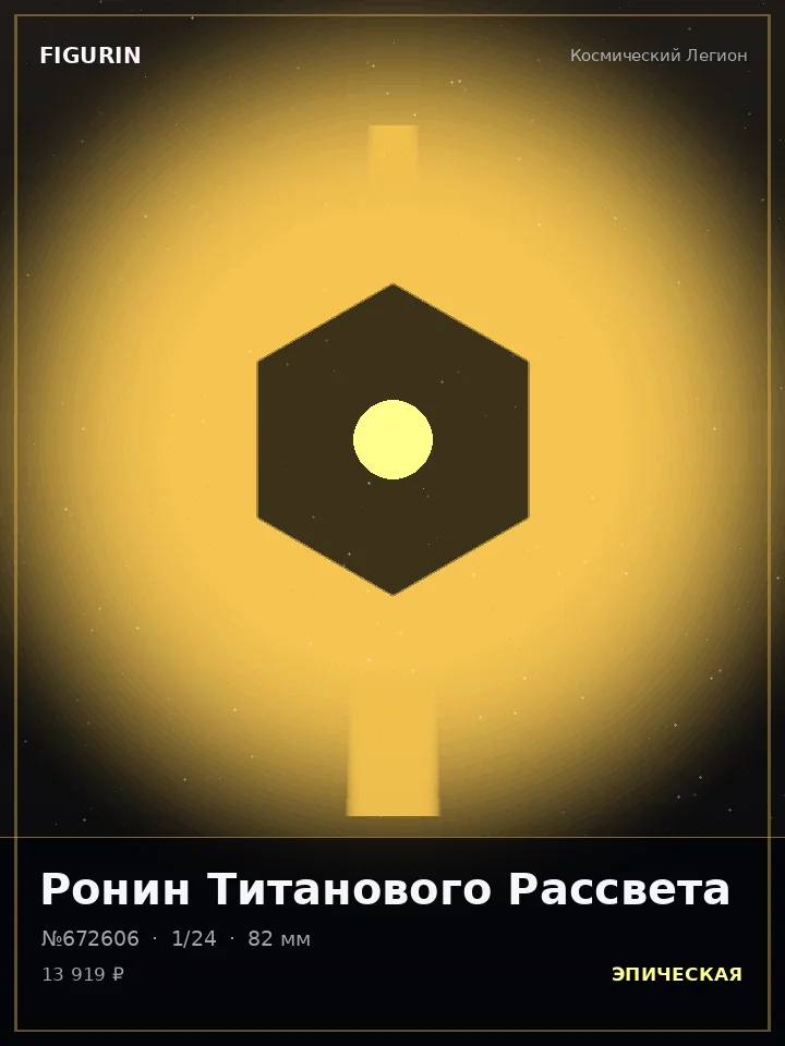 Ниндзя Древнего Пакта — премиальная фигурка