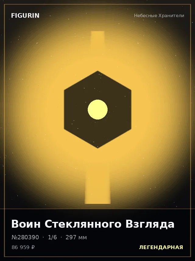 Воин Стеклянного Взгляда — премиальная фигурка