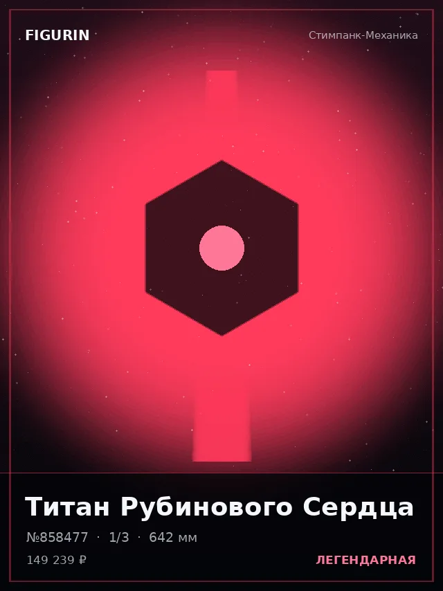 Титан Рубинового Сердца — премиальная фигурка