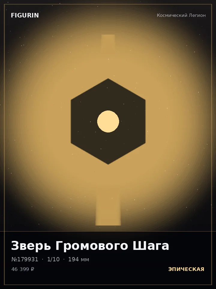 Меха-пилот Громового Шага — премиальная фигурка