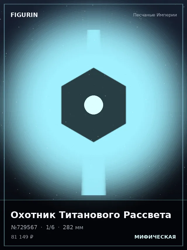 Охотник Титанового Рассвета — премиальная фигурка