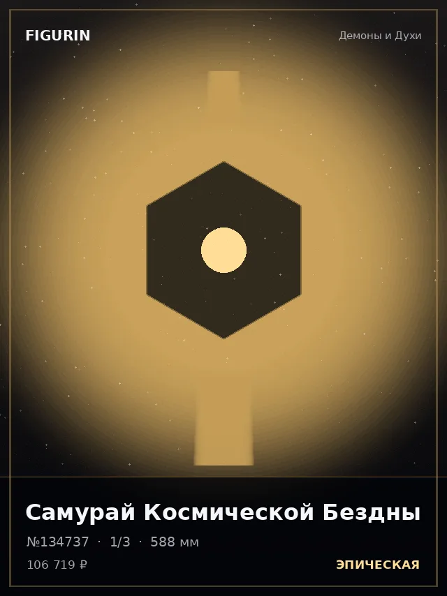 Самурай Космической Бездны — премиальная фигурка
