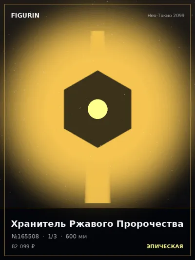Хранитель Ржавого Пророчества Реализм — коллекционная 3D-фигурка