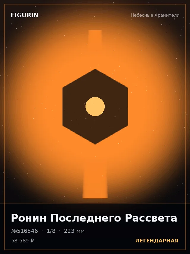 Ронин Последнего Рассвета — премиальная фигурка