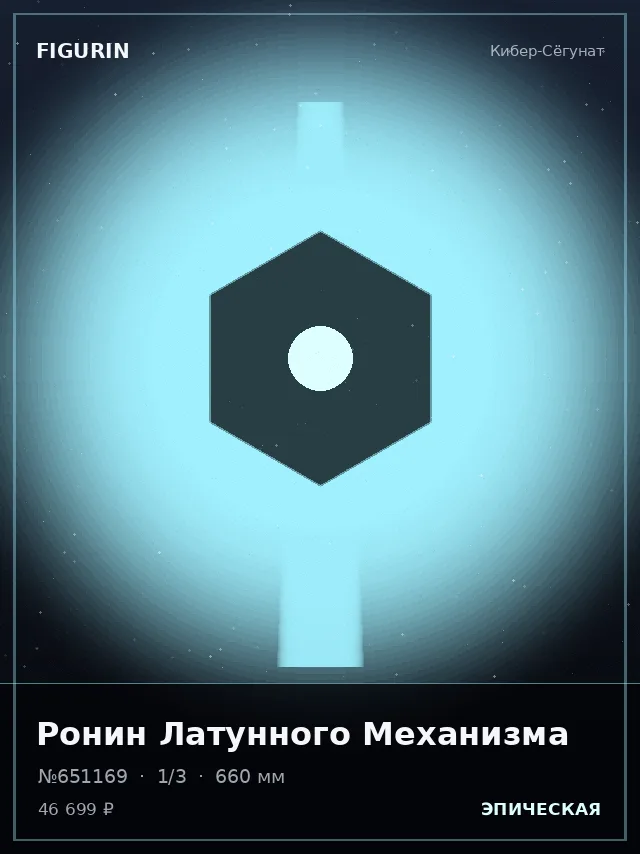 Ронин Латунного Механизма — премиальная фигурка