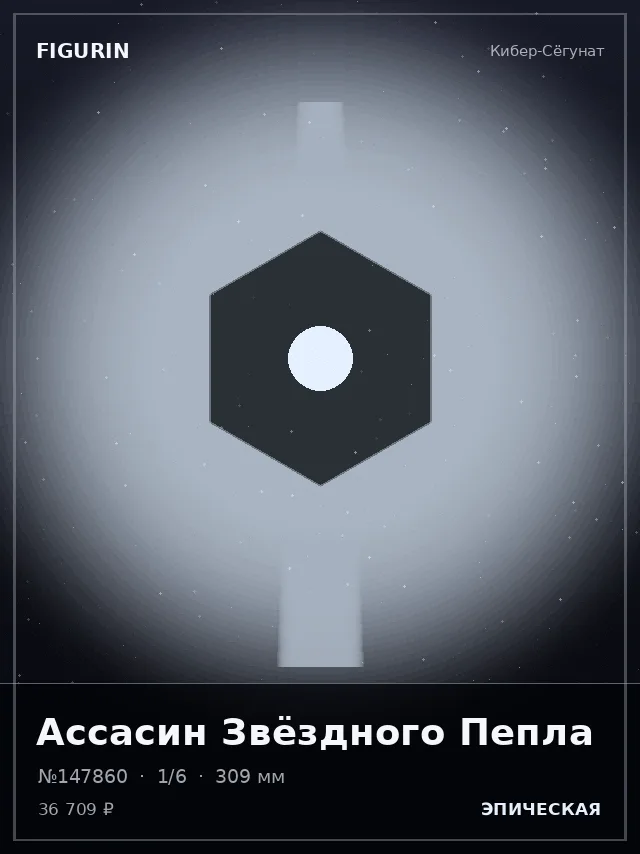 Ассасин Звёздного Пепла — премиальная фигурка