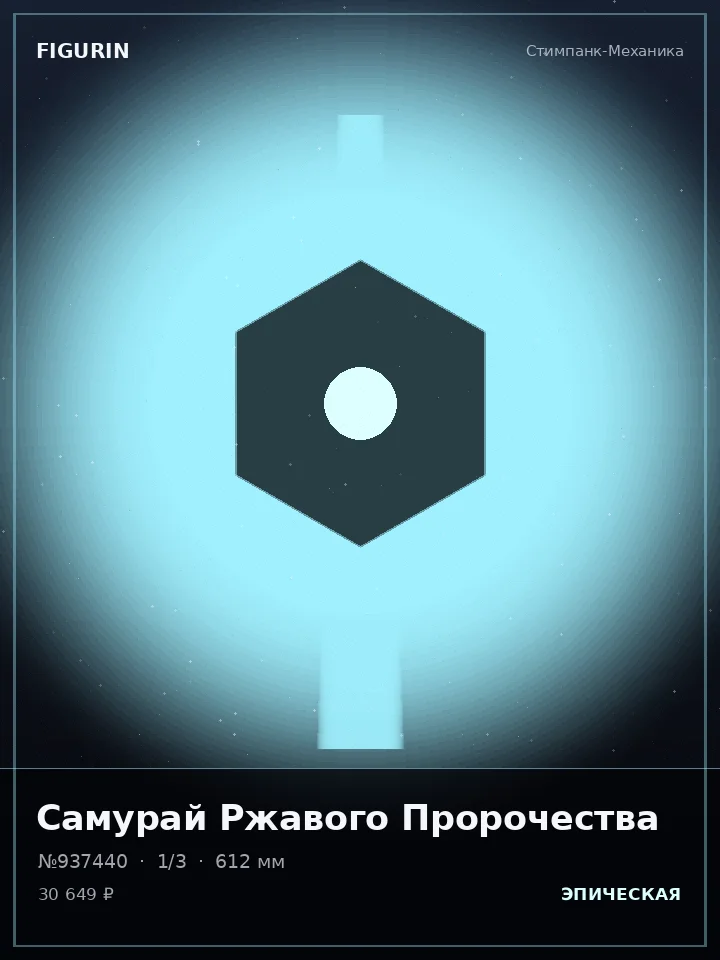 Самурай Ледяной Стали — премиальная фигурка