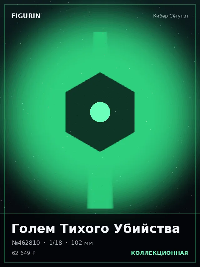 Голем Тихого Убийства — премиальная фигурка