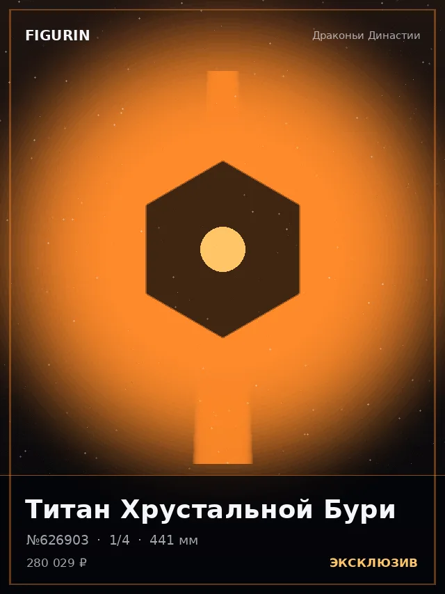 Титан Хрустальной Бури — премиальная фигурка