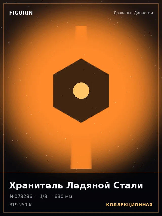 Хранитель Ледяной Стали — премиальная фигурка