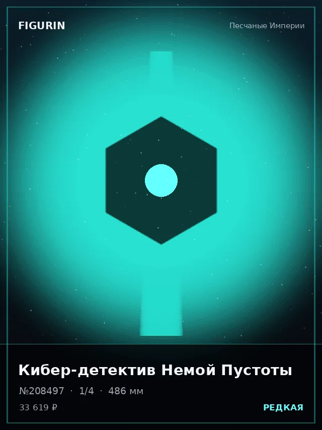 Кибер-детектив Немой Пустоты — премиальная фигурка