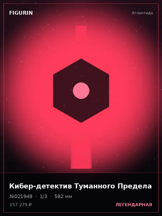Кибер-детектив Туманного Предела — премиальная фигурка
