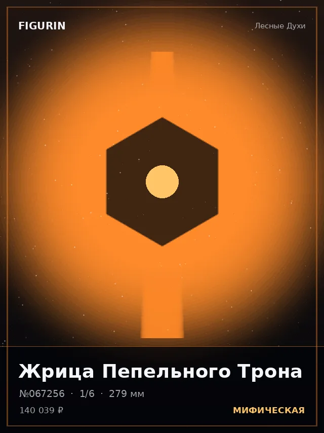 Жрица Пепельного Трона — премиальная фигурка