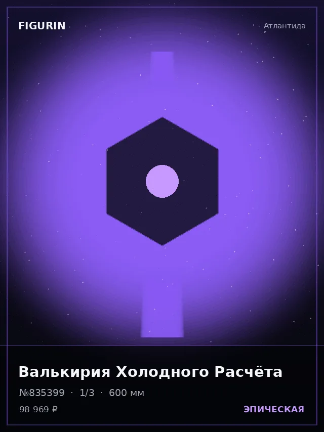 Валькирия Холодного Расчёта — премиальная фигурка