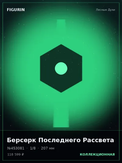 Берсерк Последнего Рассвета Стимпанк — коллекционная 3D-фигурка