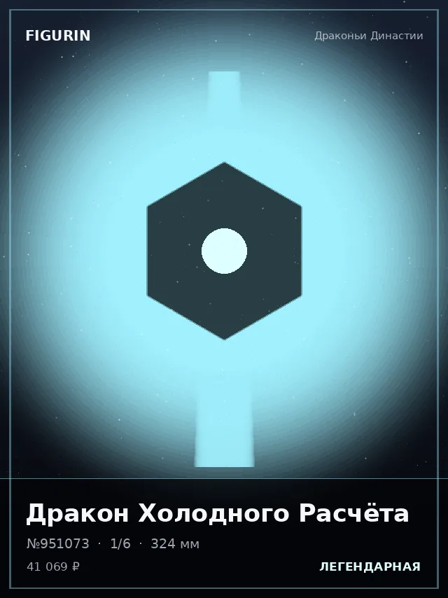 Дракон Холодного Расчёта — премиальная фигурка