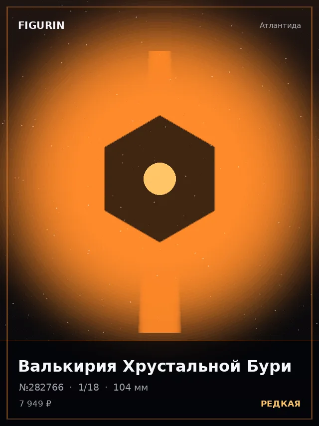 Валькирия Хрустальной Бури — премиальная фигурка