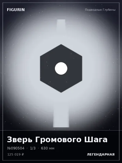 Зверь Громового Шага Барокко — коллекционная 3D-фигурка