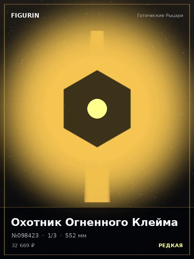 Охотник Огненного Клейма — премиальная фигурка