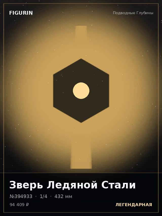 Зверь Ледяной Стали — премиальная фигурка