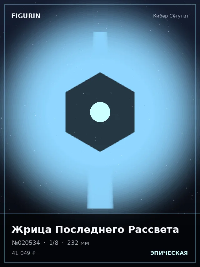 Жрица Последнего Рассвета — премиальная фигурка