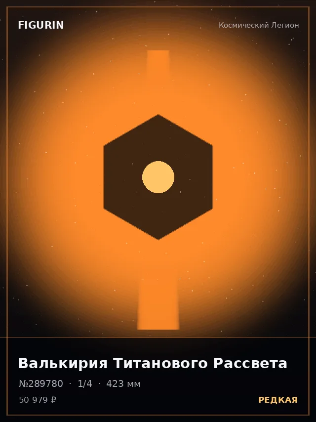 Валькирия Титанового Рассвета — премиальная фигурка