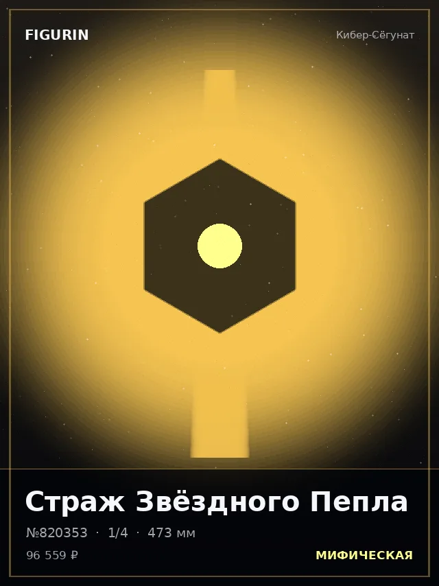 Страж Звёздного Пепла — премиальная фигурка