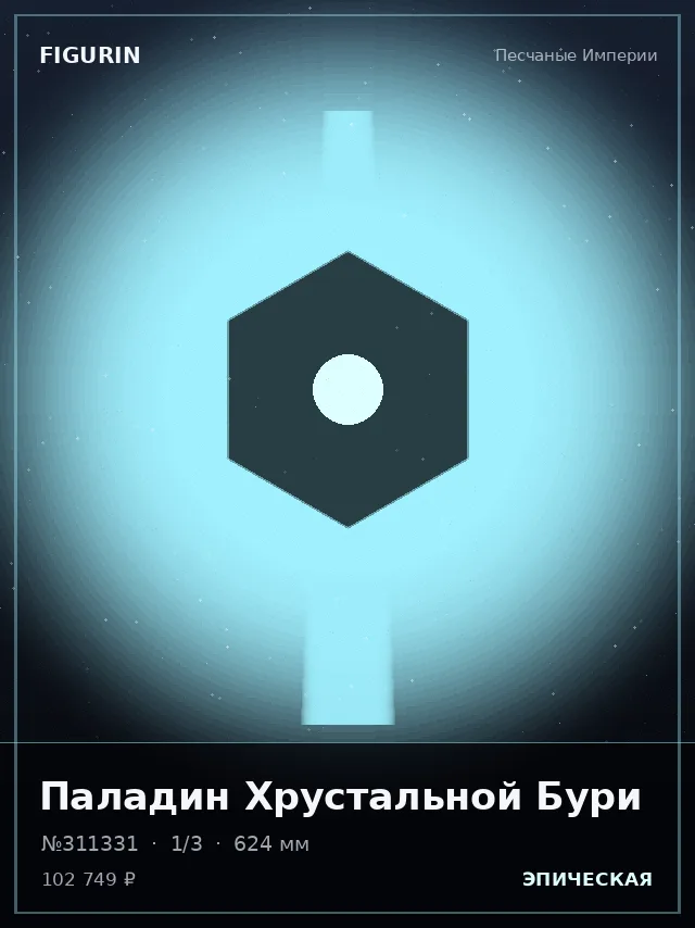 Паладин Хрустальной Бури — премиальная фигурка