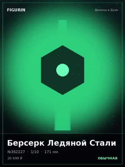 Берсерк Ледяной Стали Реализм — коллекционная 3D-фигурка