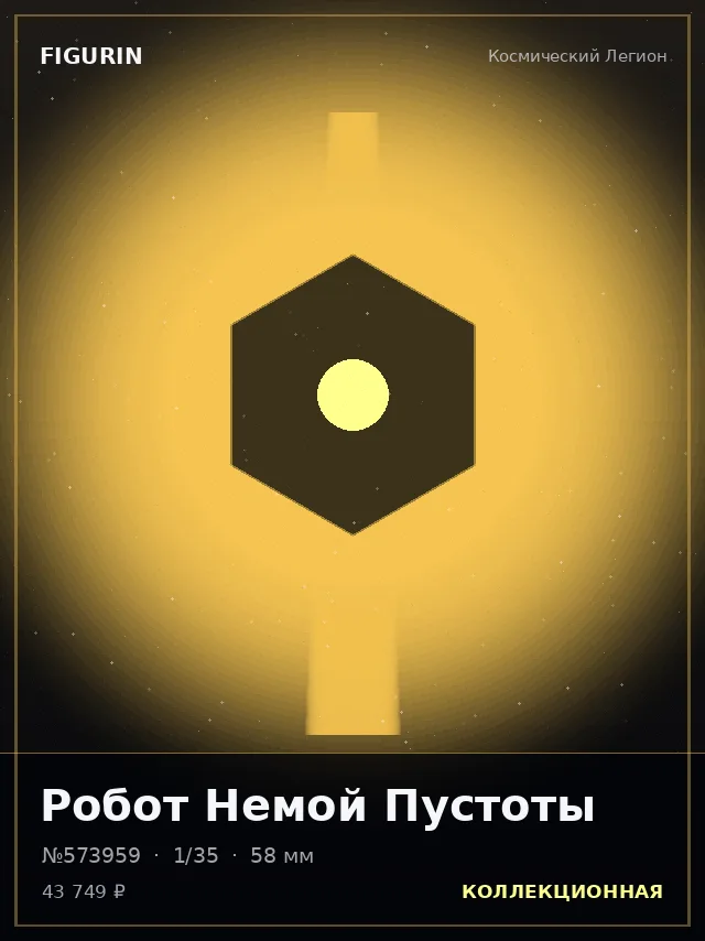 Робот Немой Пустоты — премиальная фигурка
