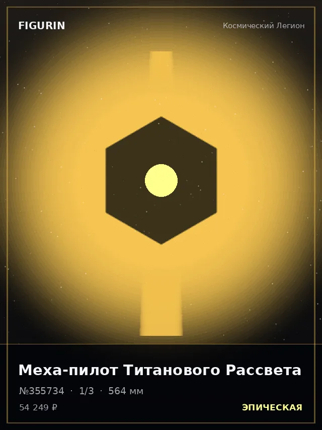 Меха-пилот Титанового Рассвета — премиальная фигурка