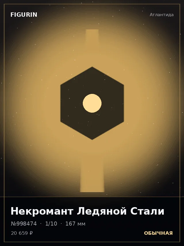 Некромант Ледяной Стали — премиальная фигурка