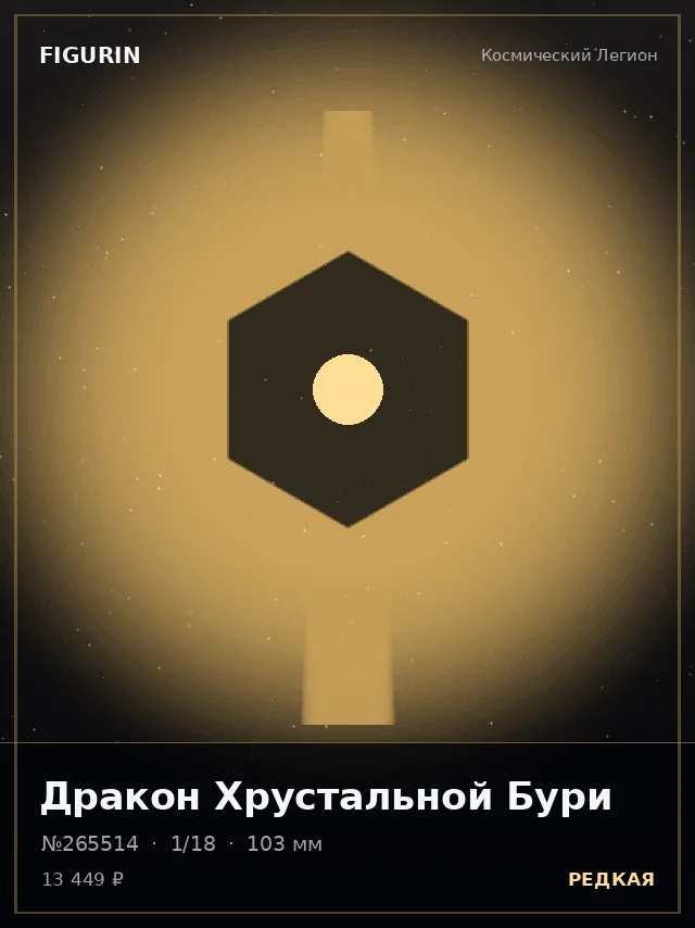 Дракон Хрустальной Бури — премиальная фигурка