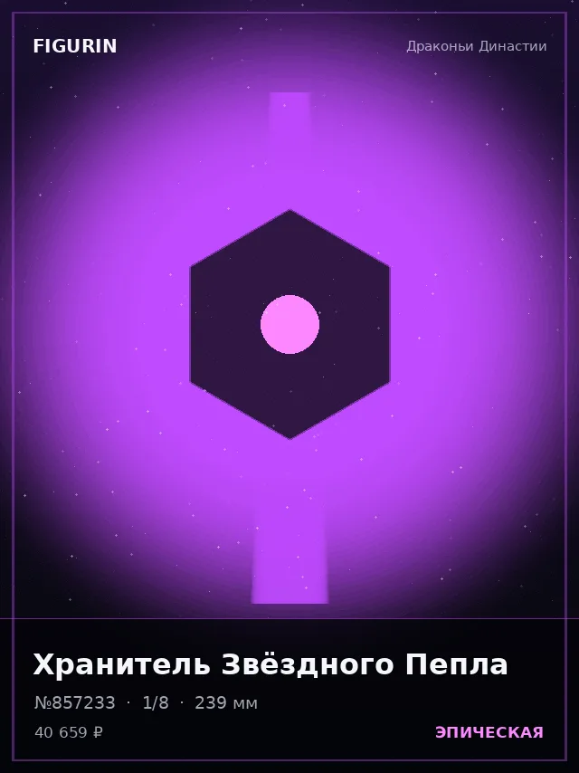 Хранитель Звёздного Пепла — премиальная фигурка