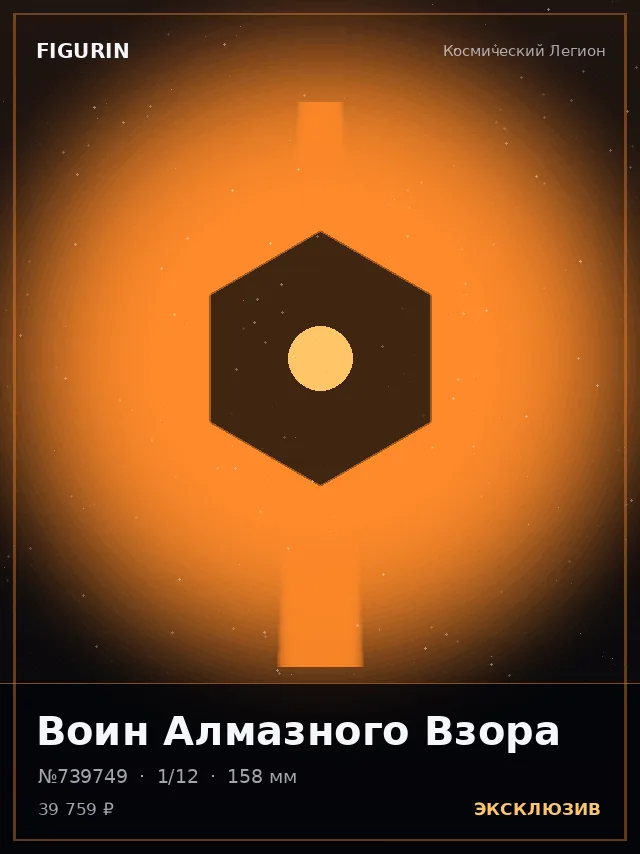 Воин Алмазного Взора — премиальная фигурка